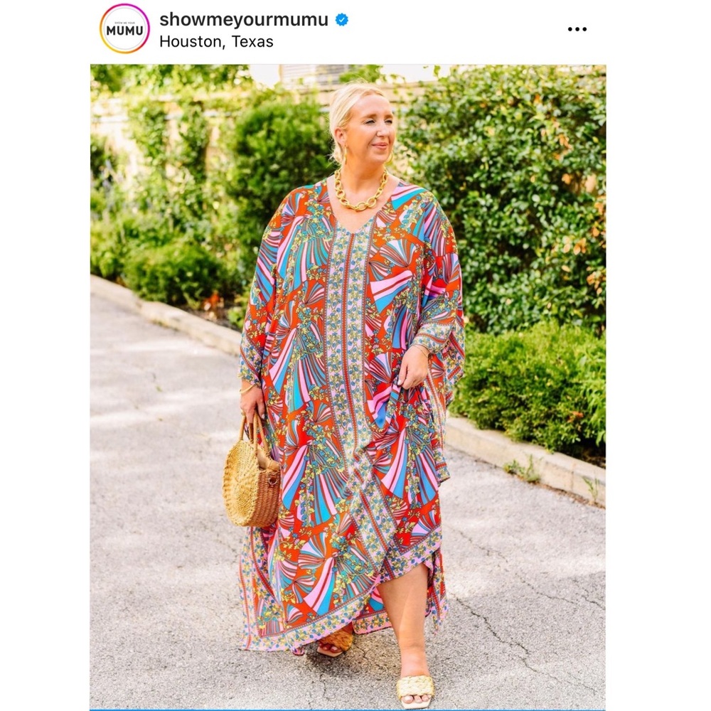 Show Me Your Mumu x Heather McMahan Hana TruMu Caftan
